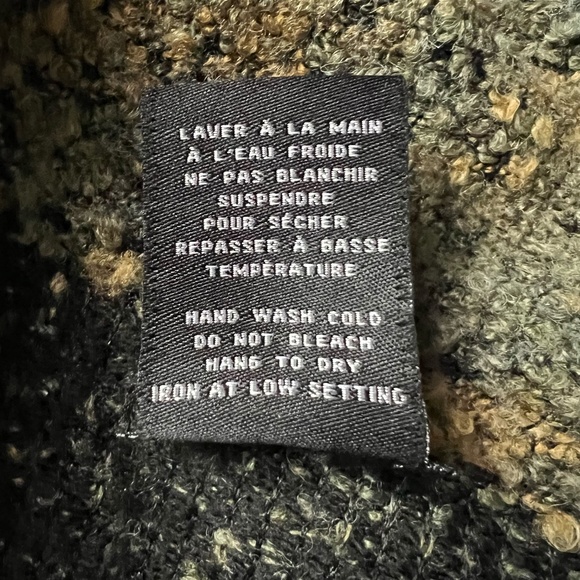 Zoé - Kaki Knit Boucle Jacket / Blazer - Picture 6 of 6